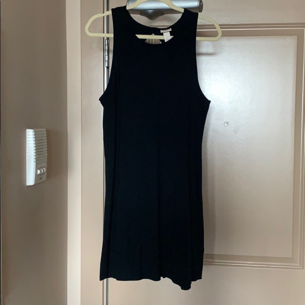 Black missimo casual tank top dress size L